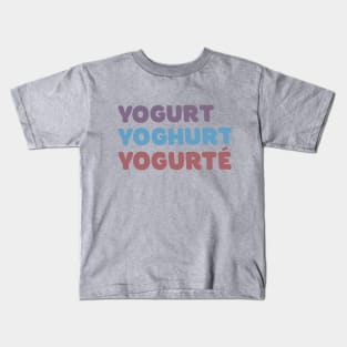 The Good Place Yogurt  Shop Kids T-Shirt